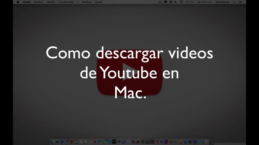 Como descargar un video de youtube en mac