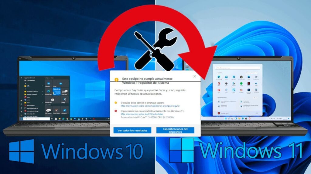Actualizar windows 11 sin tpm