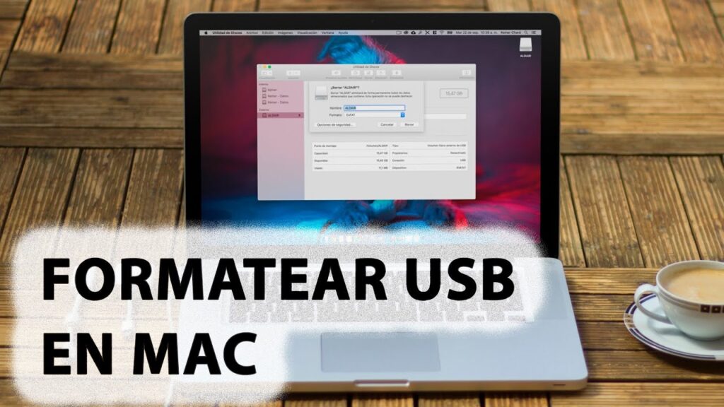 Formatear usb para mac y windows