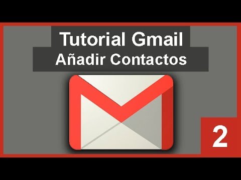Como añadir contactos en gmail