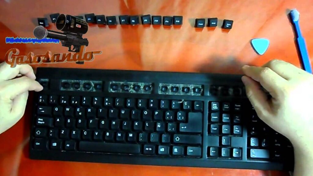 Como quitar las teclas de un teclado